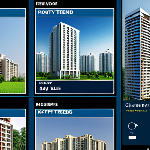 **

Prompt: "A modern online platform interface showcasing real estate investment options in India. Graphs depicting property value trends, apartment buildings in the background. Professional, informative, safe for work."

**